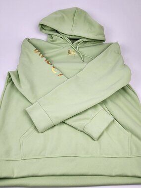 ixi Hoodie XL Light Green Glow On Gorgeous Pullover Sweatshirt Womens